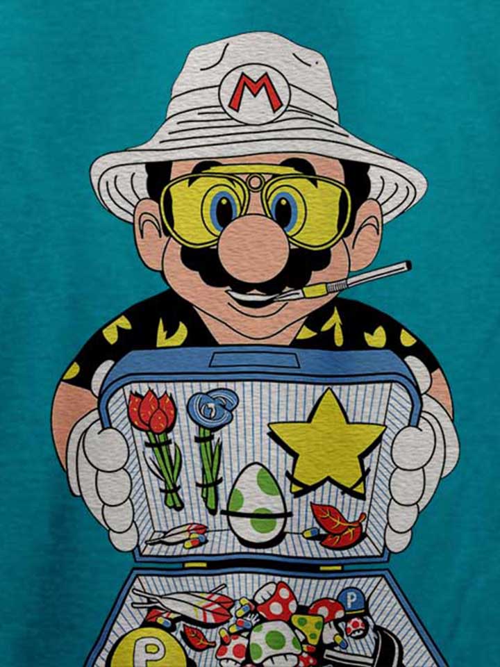 mario-dealer-fear-and-loating-in-las-vegas-t-shirt tuerkis 4