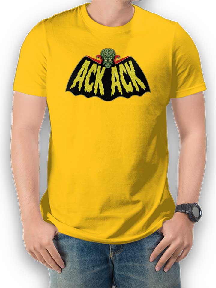 Mars Attacks Ack Ack T-Shirt gelb L