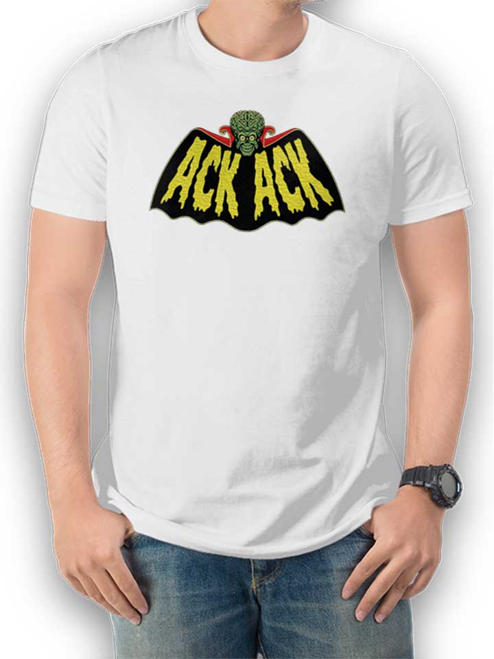 Mars Attacks Ack Ack T-Shirt weiss L