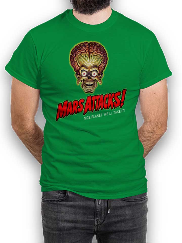 Mars Attacks T-Shirt green-green L