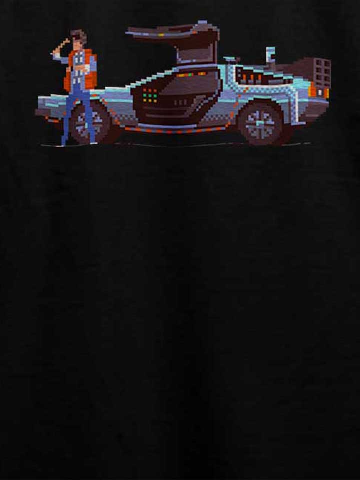 marty-delorian-pixel-t-shirt schwarz 4