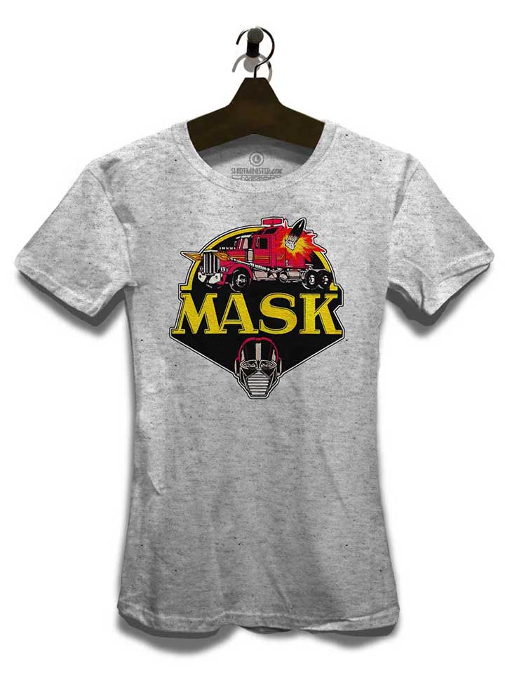 mask-logo-damen-t-shirt grau-meliert 3