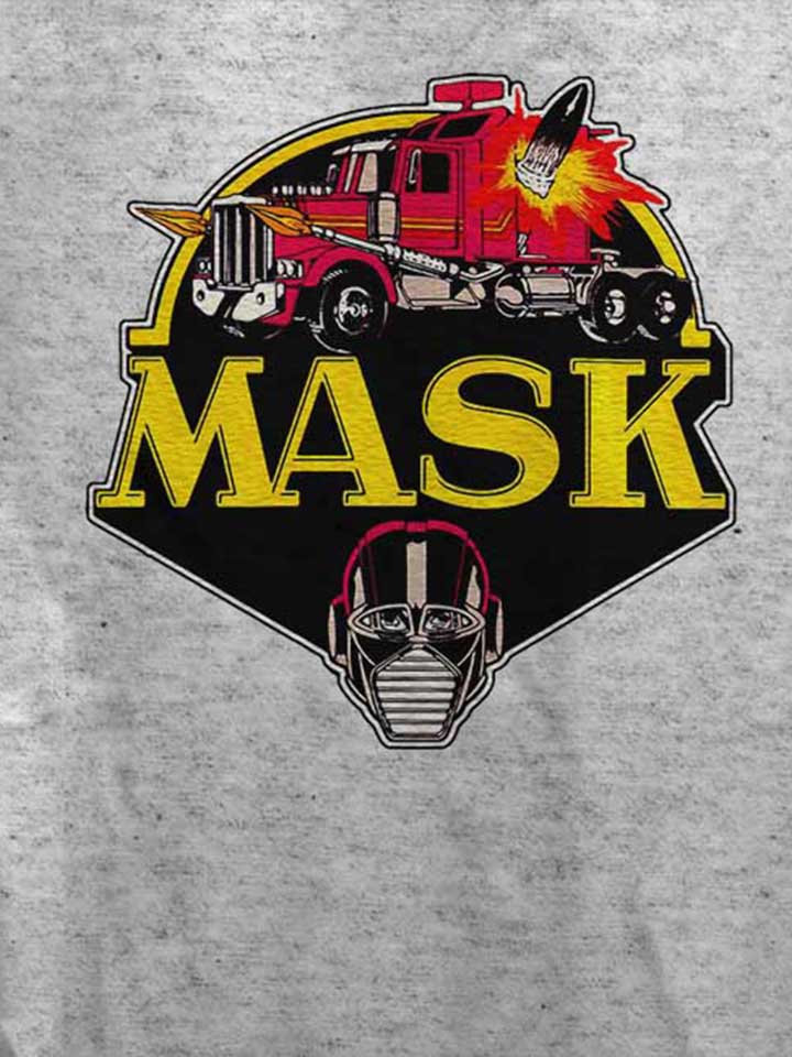 mask-logo-damen-t-shirt grau-meliert 4