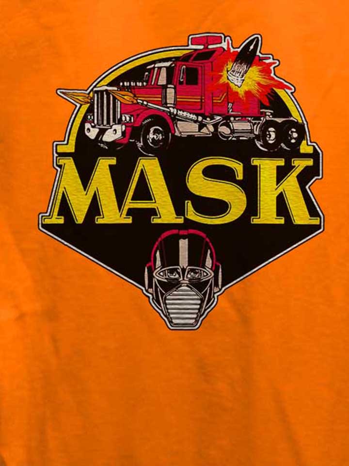 mask-logo-damen-t-shirt orange 4