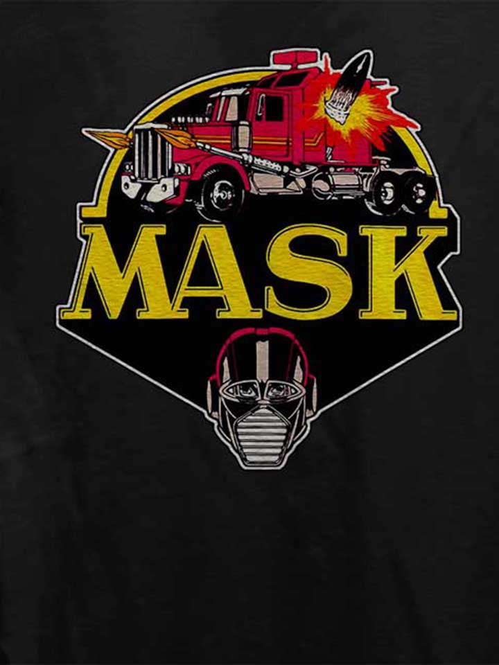 mask-logo-damen-t-shirt schwarz 4