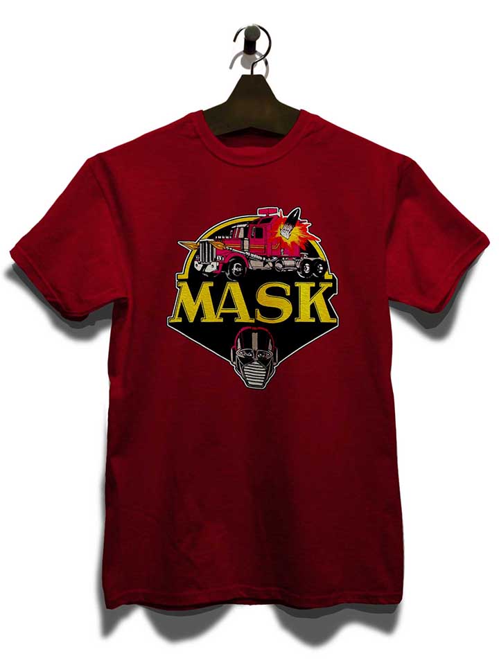 mask-logo-t-shirt bordeaux 3