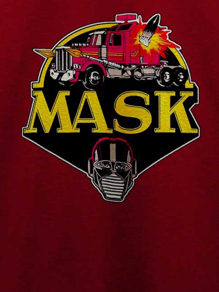 mask-logo-t-shirt bordeaux 4
