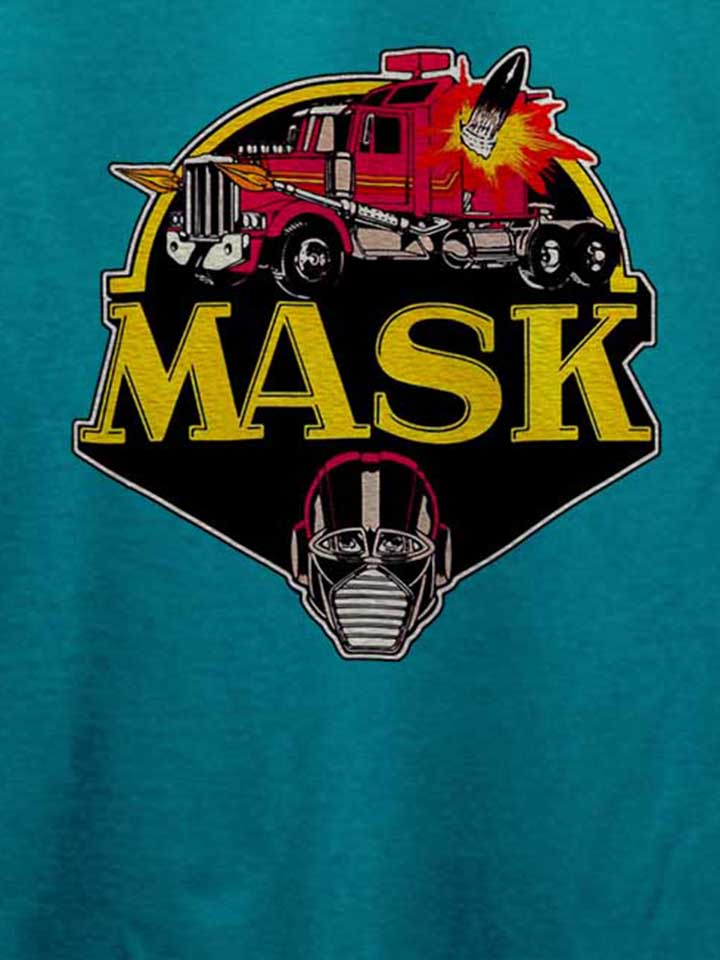 mask-logo-t-shirt tuerkis 4