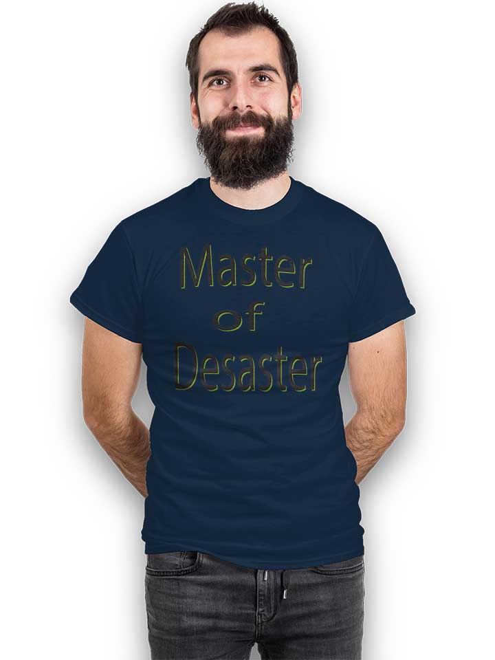 master-of-desaster-t-shirt dunkelblau 2