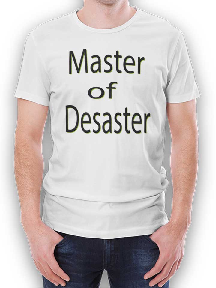 master-of-desaster-t-shirt weiss 1