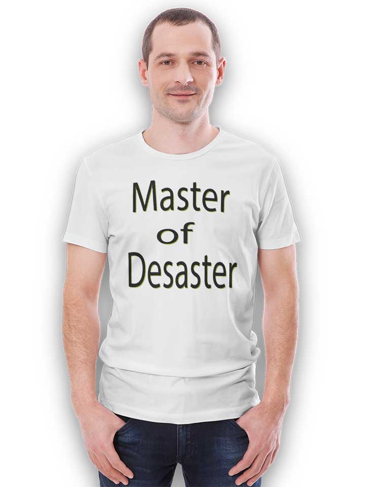 master-of-desaster-t-shirt weiss 2