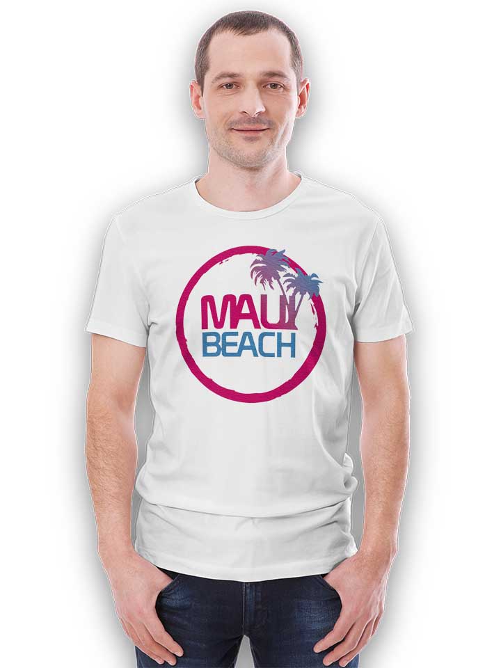 maui-beach-logo-t-shirt weiss 2