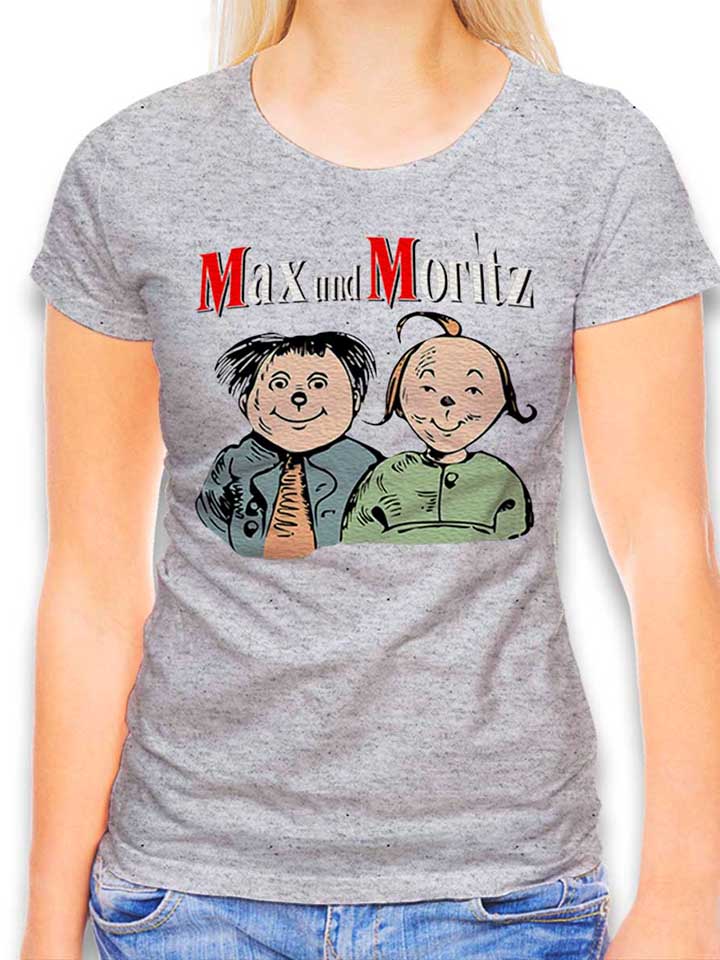 max-und-moritz-damen-t-shirt grau-meliert 1