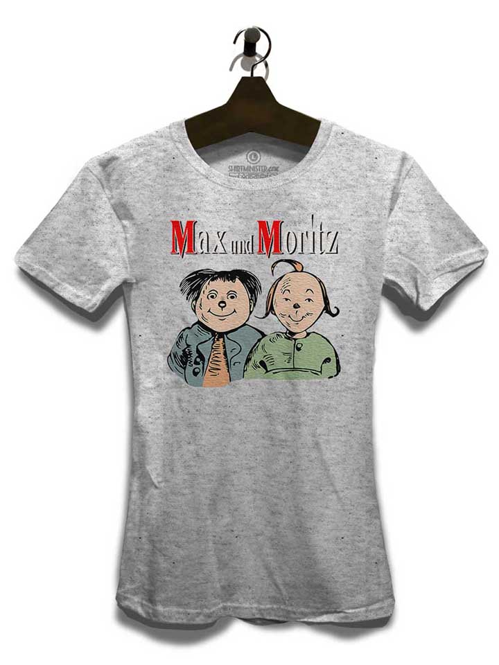 max-und-moritz-damen-t-shirt grau-meliert 3
