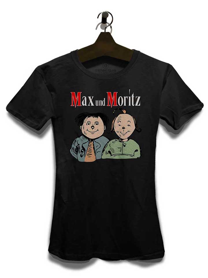 max-und-moritz-damen-t-shirt schwarz 3