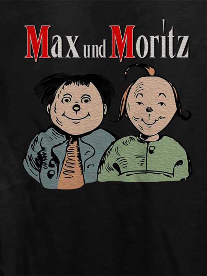 max-und-moritz-damen-t-shirt schwarz 4