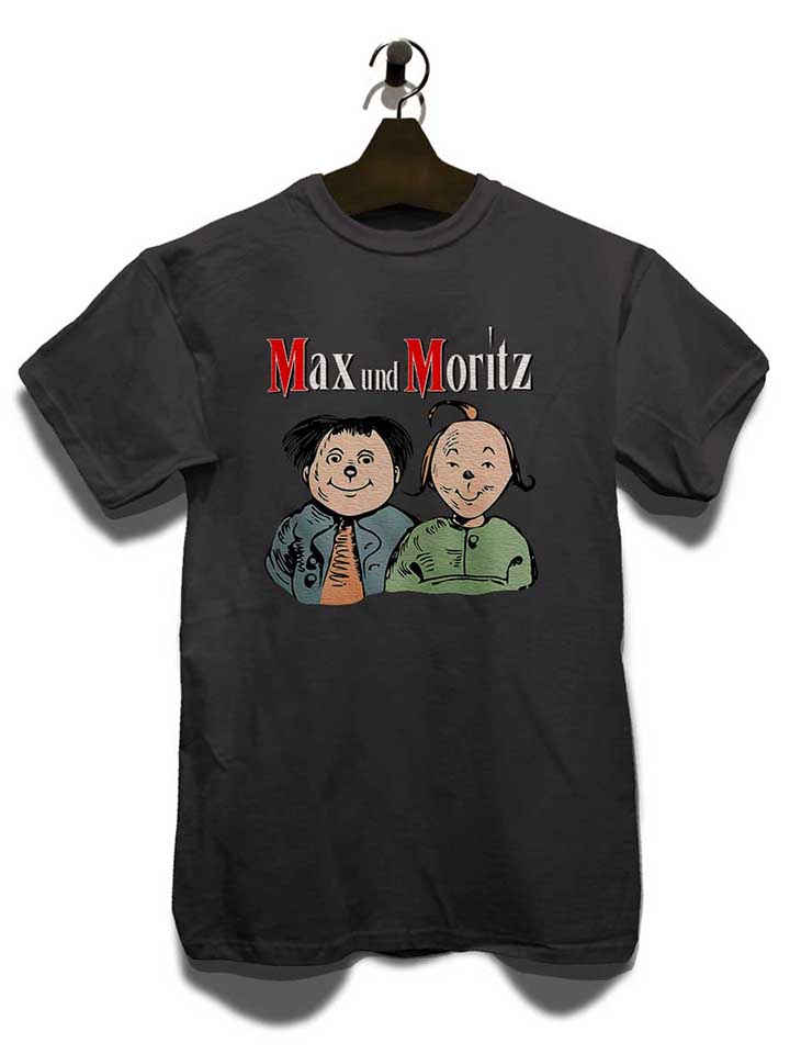 max-und-moritz-t-shirt dunkelgrau 3