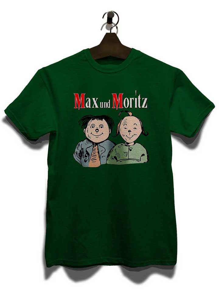 max-und-moritz-t-shirt dunkelgruen 3