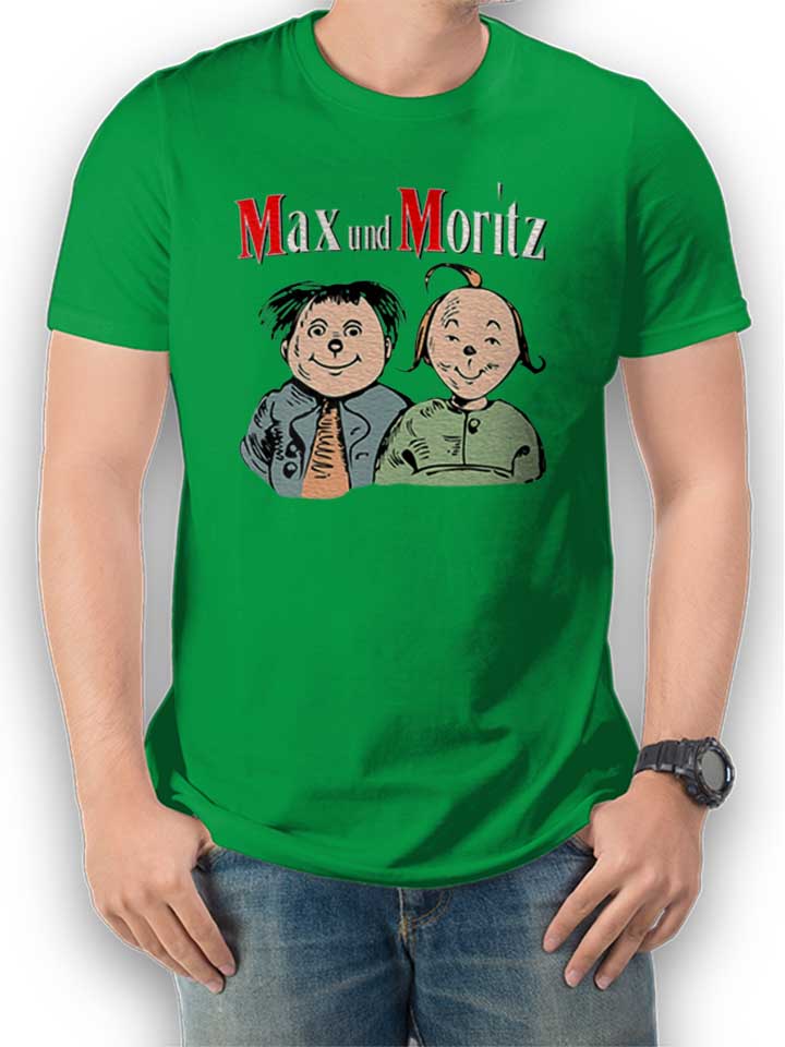 Max Und Moritz T-Shirt gruen L