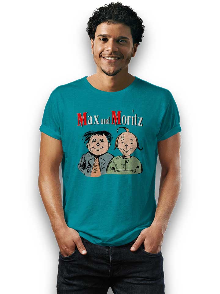 max-und-moritz-t-shirt tuerkis 2