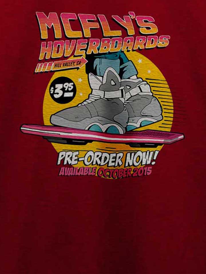 mcflys-hoverboard-t-shirt bordeaux 4