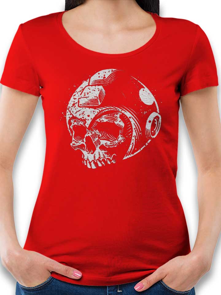 Mega Skull Damen T-Shirt rot L