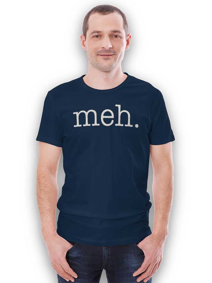 meh-t-shirt dunkelblau 2