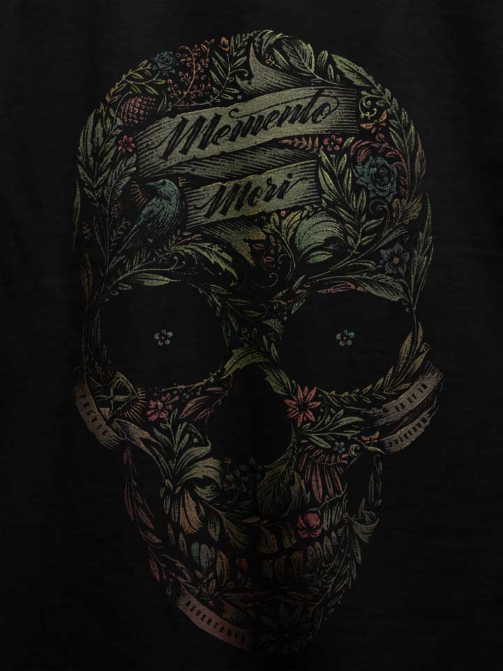 memento-skull-t-shirt schwarz 4