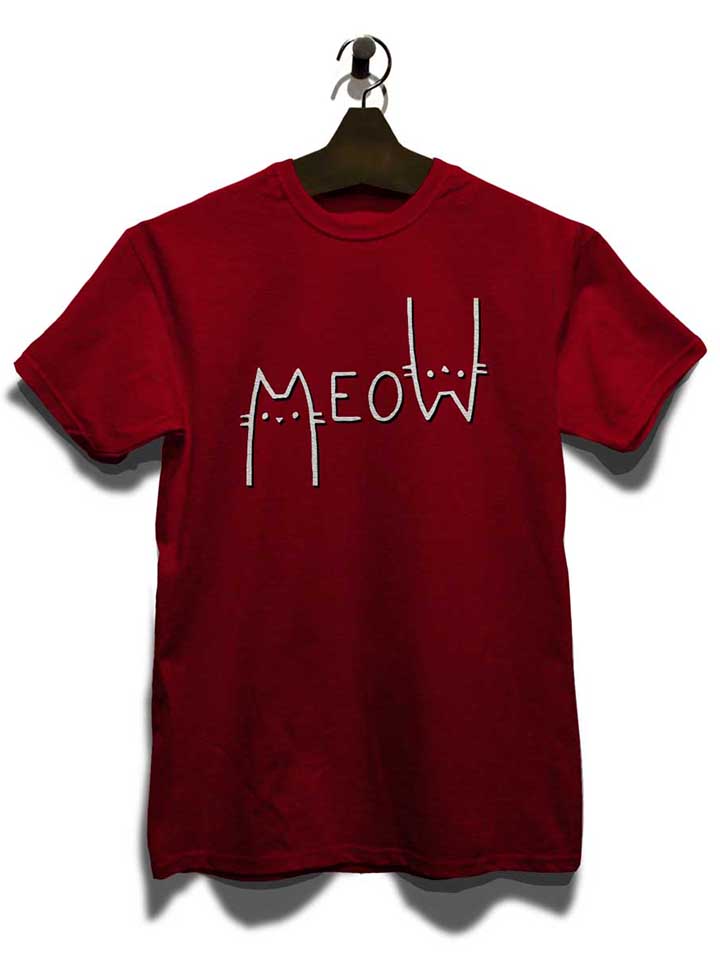 meow-cat-t-shirt bordeaux 3