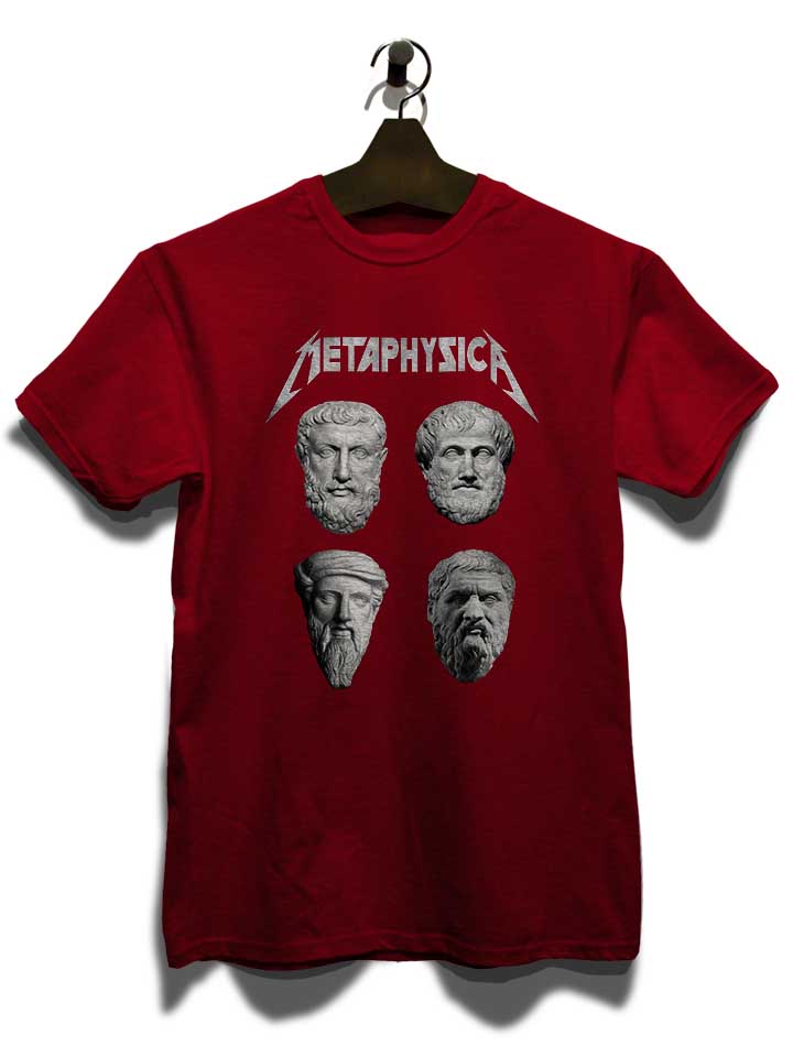 metaphysica-t-shirt bordeaux 3