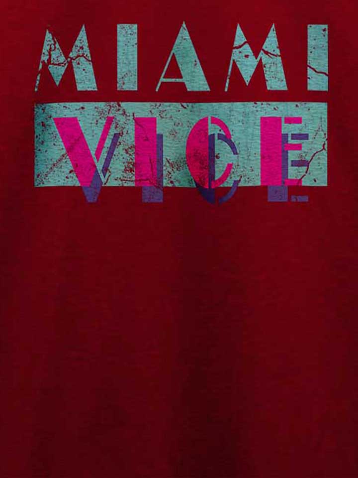 miami-vice-vintage-t-shirt bordeaux 4
