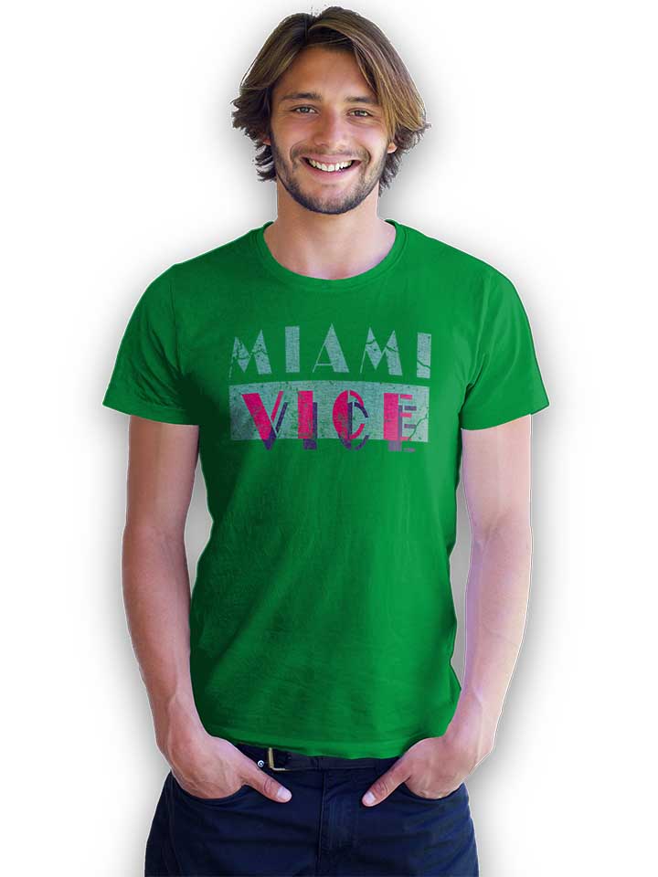 miami-vice-vintage-t-shirt gruen 2