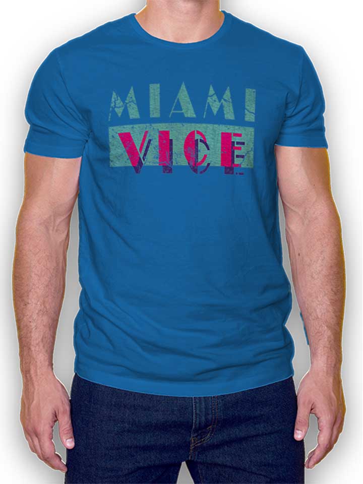 Miami Vice Vintage T-Shirt royal L
