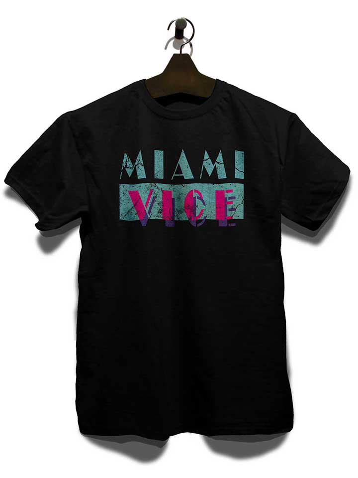 miami-vice-vintage-t-shirt schwarz 3