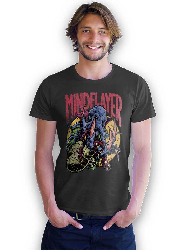mind-flayer-portrait-t-shirt dunkelgrau 2