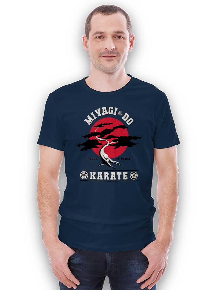 mister-miyagi-karate-t-shirt dunkelblau 2
