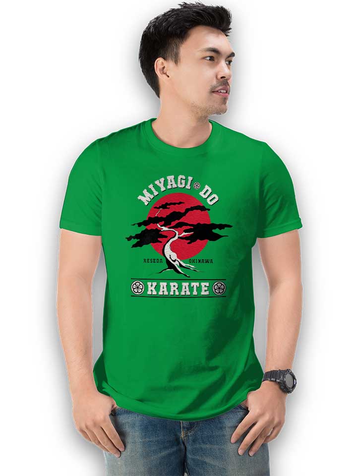 mister-miyagi-karate-t-shirt gruen 2