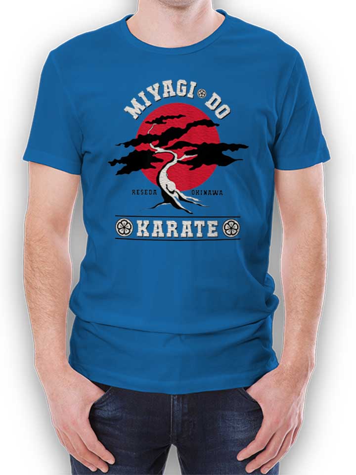 Mister Miyagi Karate T-Shirt royal L
