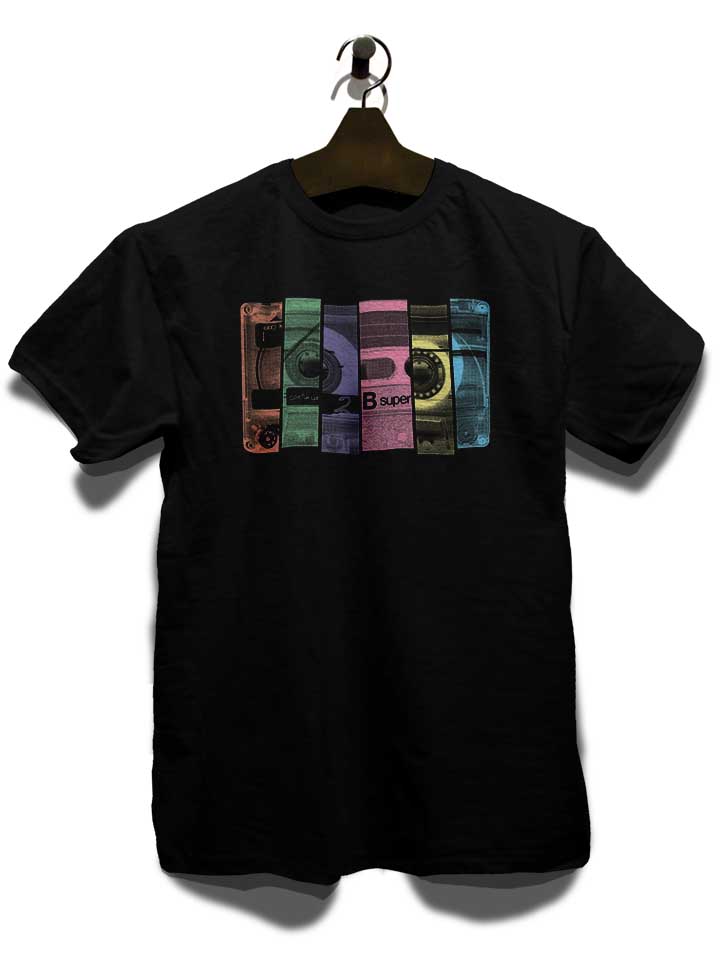 mix-tape-pop-art-t-shirt schwarz 3