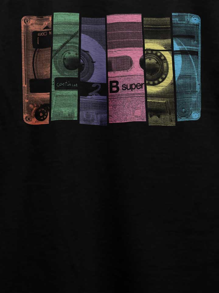mix-tape-pop-art-t-shirt schwarz 4