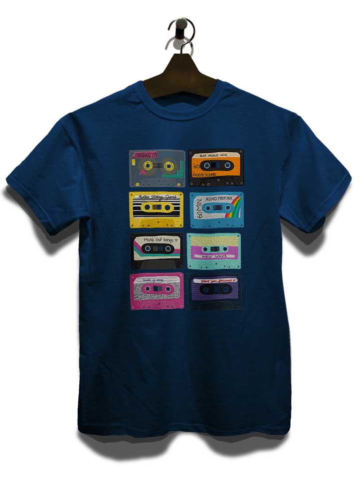 mix-tapes-t-shirt dunkelblau 3
