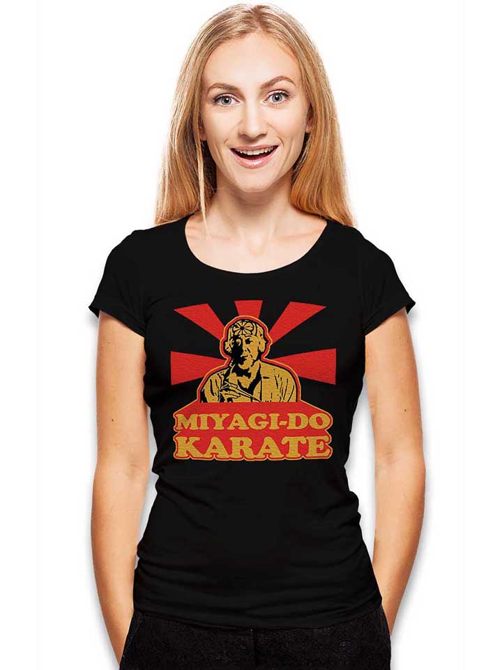 miyagi-do-karate-kid-damen-t-shirt schwarz 2