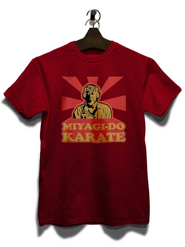 miyagi-do-karate-kid-t-shirt bordeaux 3