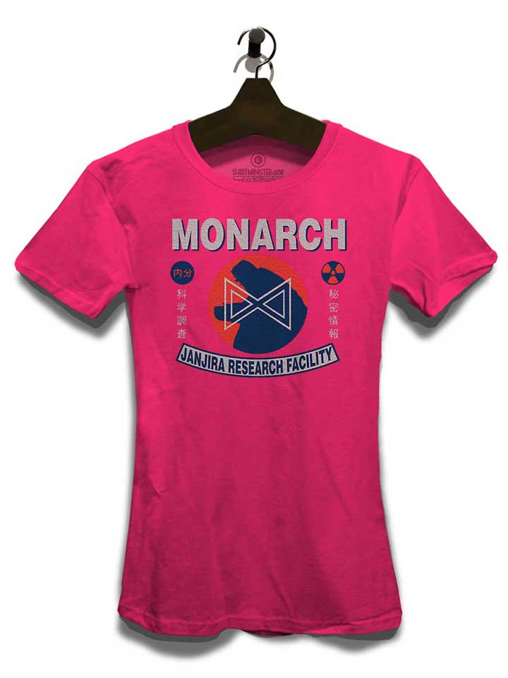 monarch-godzilla-damen-t-shirt fuchsia 3