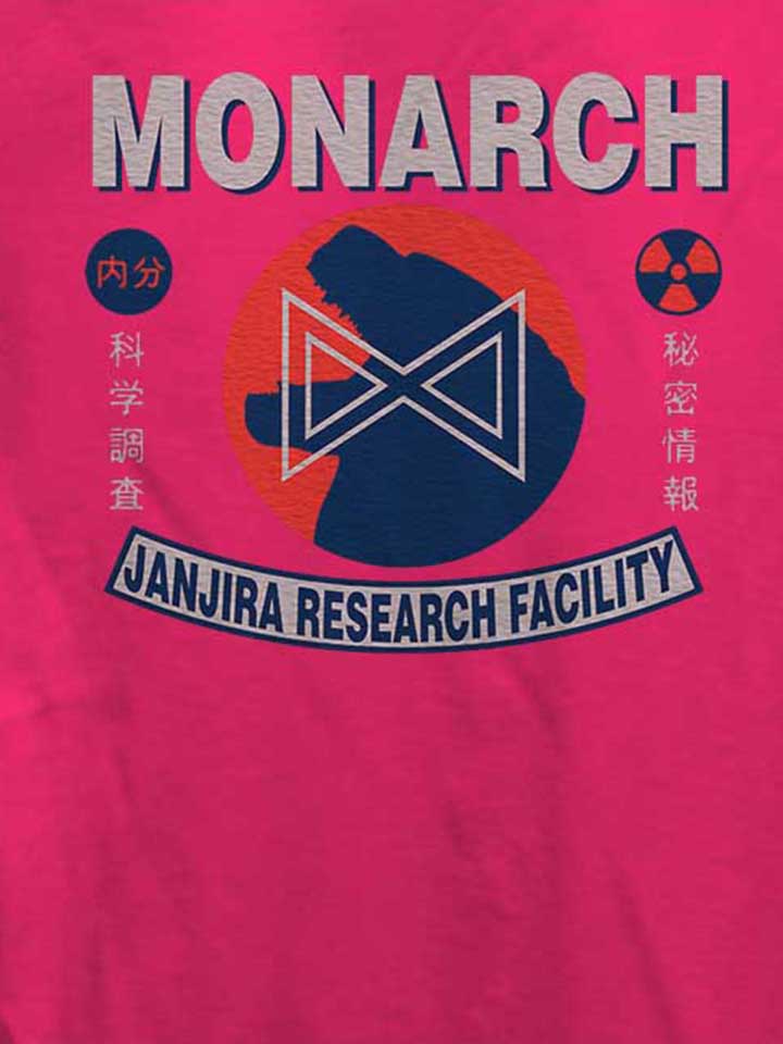 monarch-godzilla-damen-t-shirt fuchsia 4