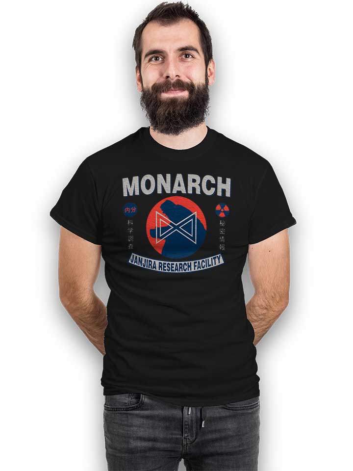 monarch-godzilla-t-shirt schwarz 2