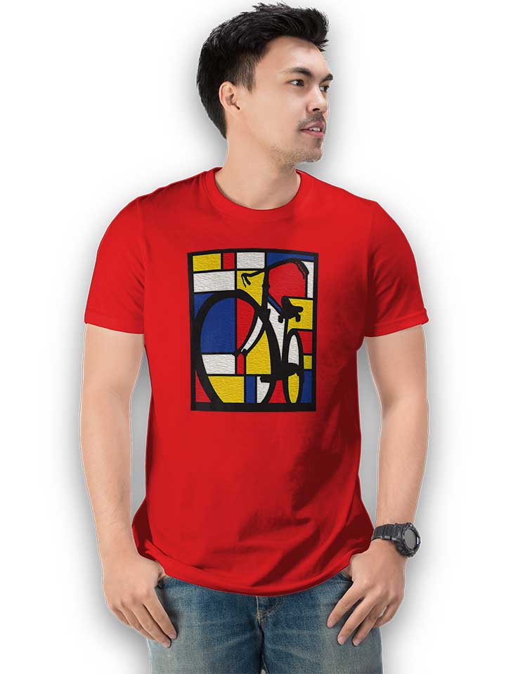 mondrian-bicycle-art-t-shirt rot 2