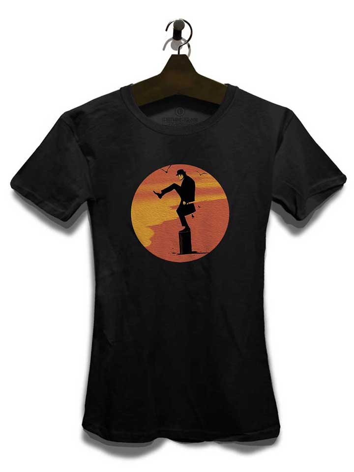 monty-phyton-karate-kid-damen-t-shirt schwarz 3
