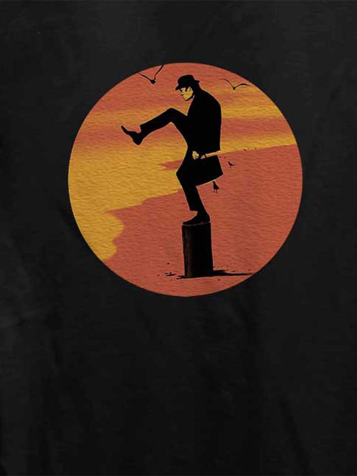 monty-phyton-karate-kid-damen-t-shirt schwarz 4