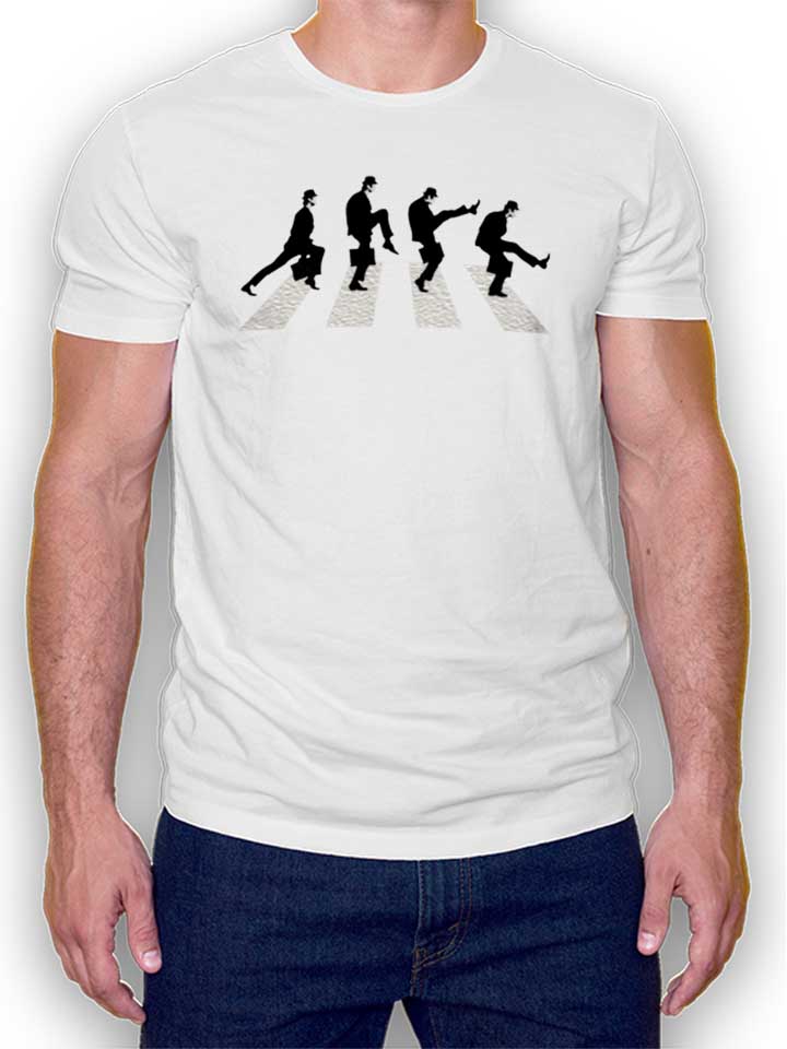 Monty Python Abbey Road T-Shirt weiss L